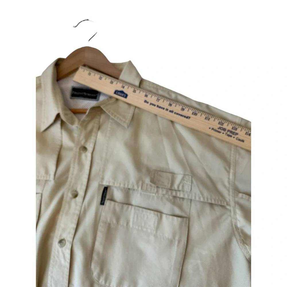 Field & Stream Since 1871 Mens Fishing Shirt Ivory See Pictures For Measurements